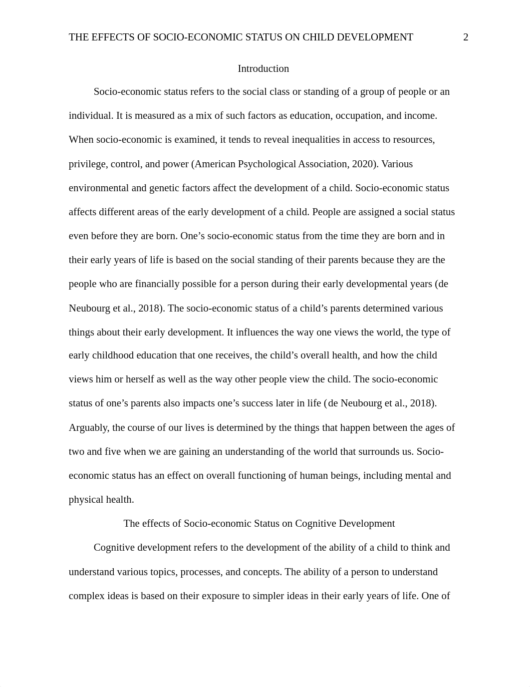 The Effects of Socioeconomic Status on Child Development.docx_d8sz82602i8_page2