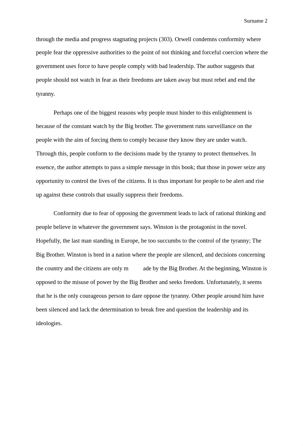 Edited Critical Analysis paper George Orwell 1984 (2).docx_d8t5bf7rfrv_page2