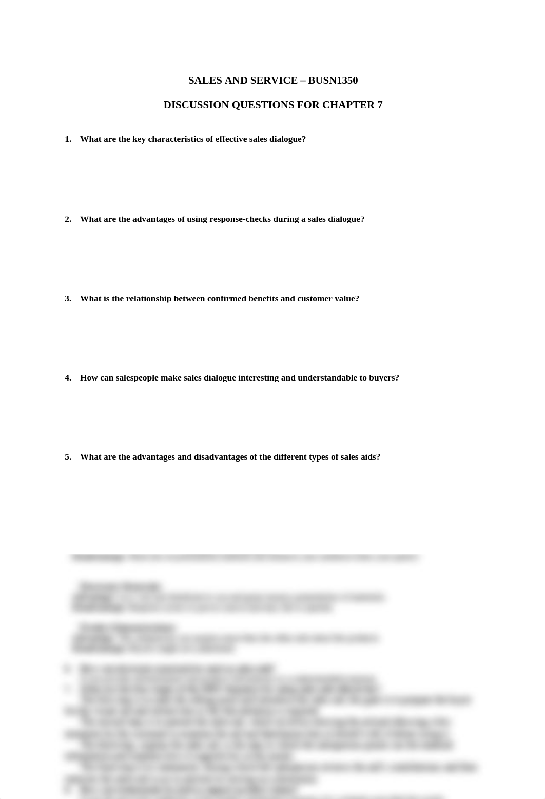 Sale and Service Chapter 7 Questions.docx_d8tifl8k3ag_page1