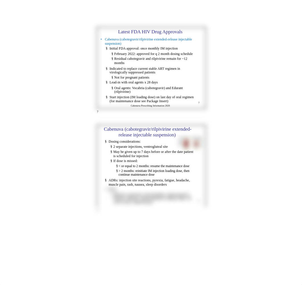 HIV in Special Patient Populations  2023- Student Handout  2 slides per page.pdf_d8tm5r30zgu_page4