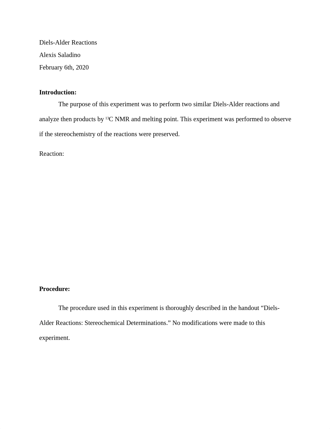 Orgo 2 Lab report 2.docx_d8trfhza7z0_page1