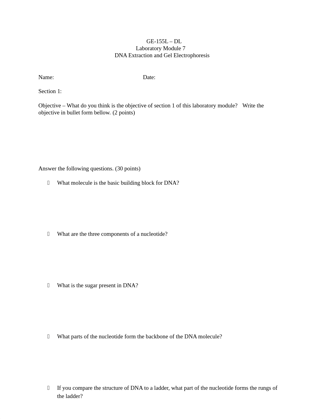 GE 155L - Worksheet Lab Module 7 Modified - DNA Extraction.docx_d8tzzjlyzba_page1