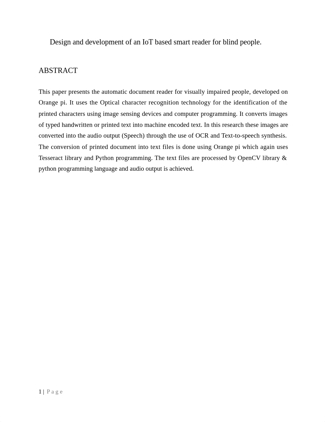 (05-07-19) Design and development of an IoT based smart reader for blind people.docx_d8u0rhy7wyg_page1