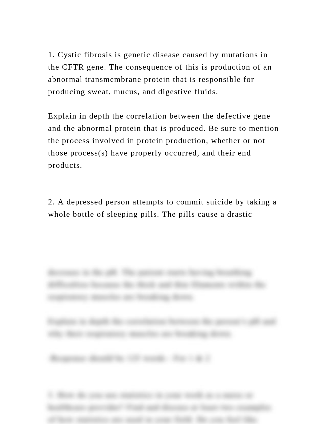 1. Cystic fibrosis is genetic disease caused by mutations in the CFT.docx_d8u5erxscce_page2