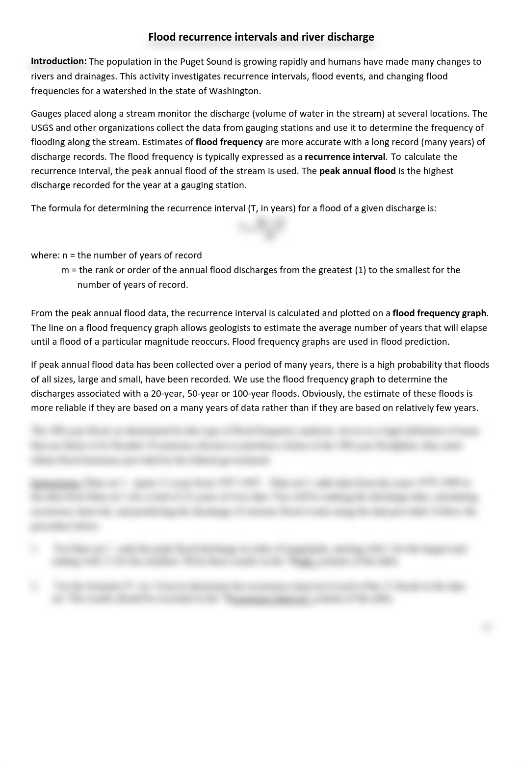 Flood recurrence intervals and river discharges (1).pdf_d8uaa6o5tno_page1