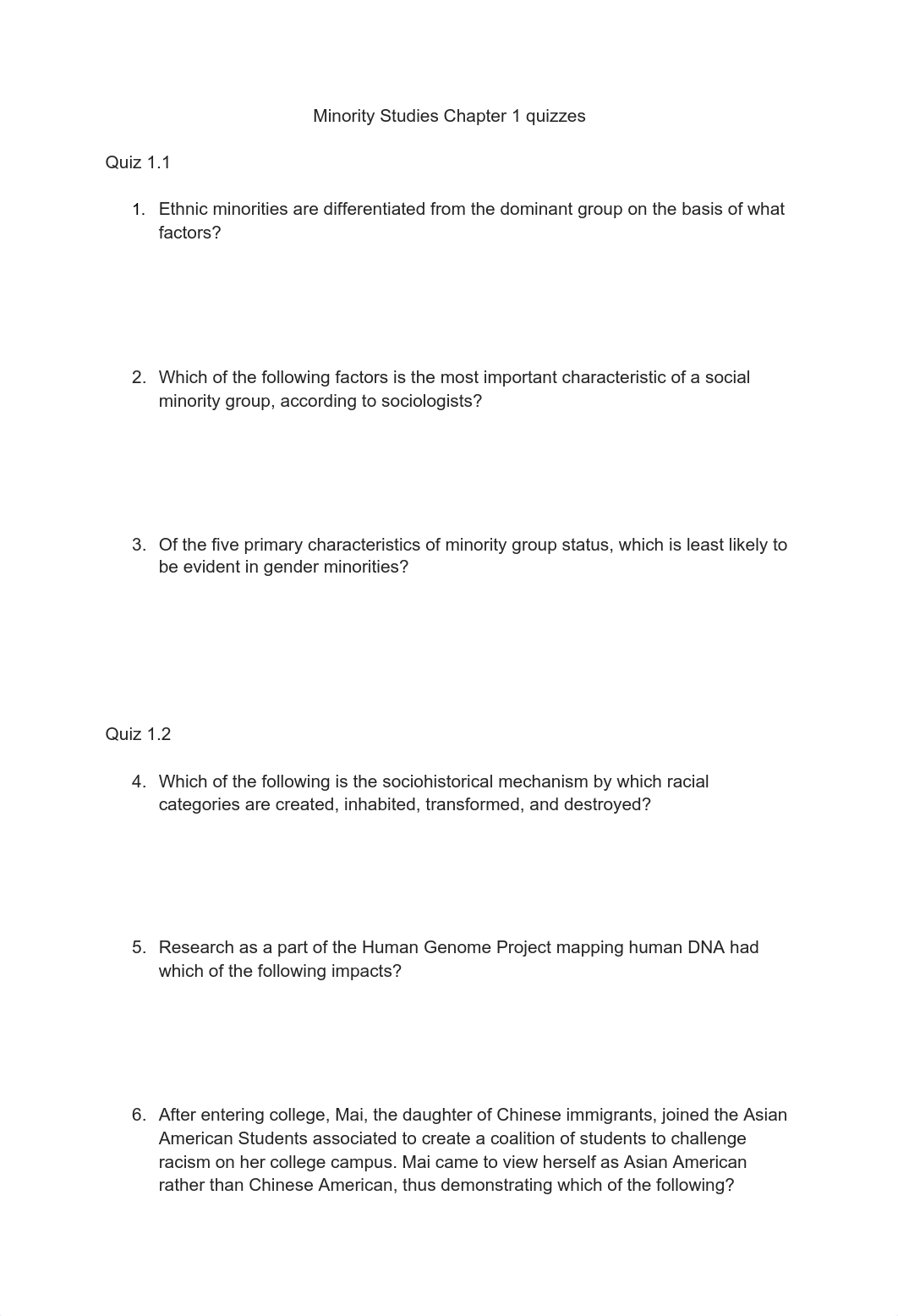 Minority Studies Chapter 1 quizzes.pdf_d8ukc85vkig_page1