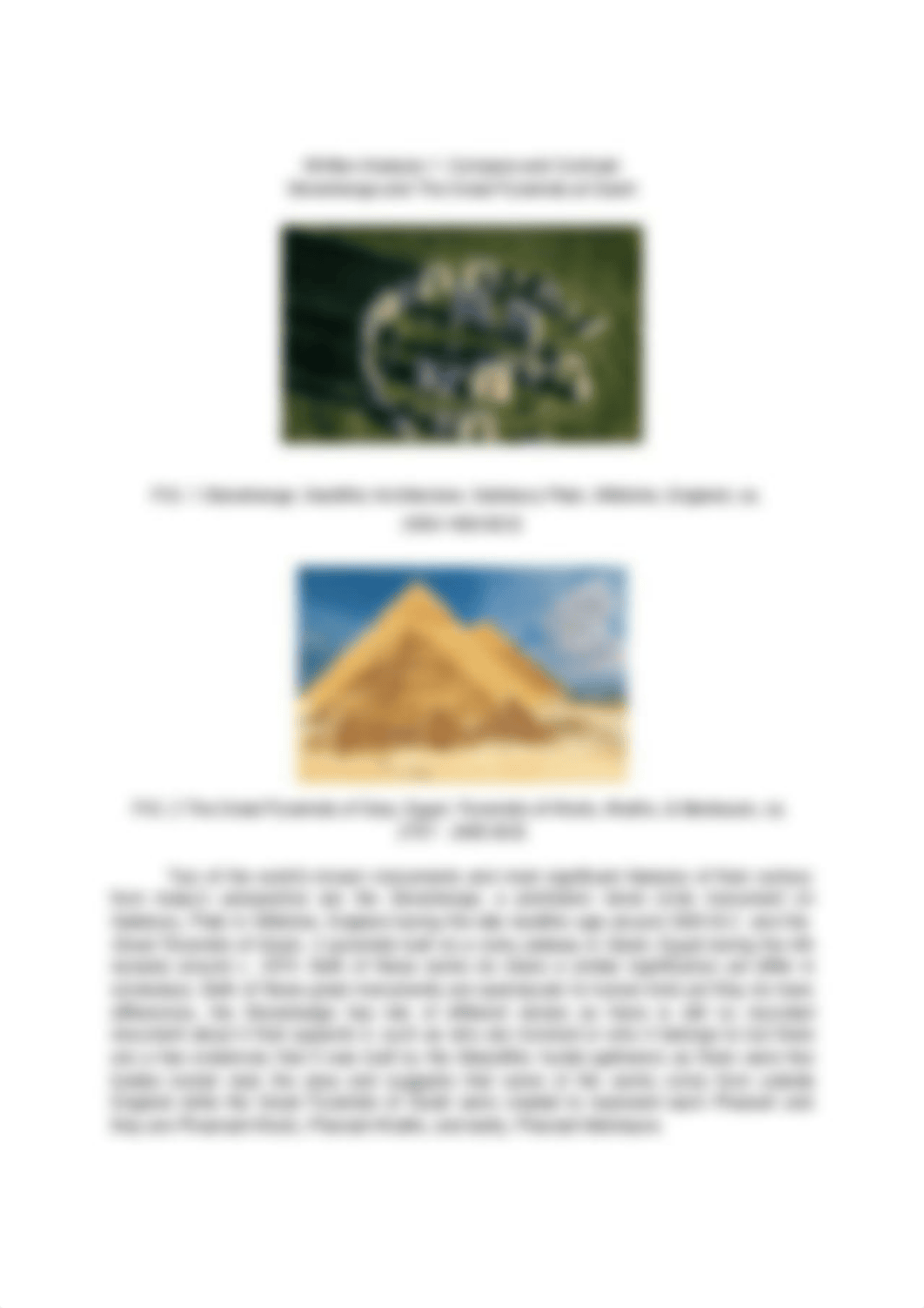 Compare and Contrast Stonehenge and The Great Pyramids at Gizeh.pdf_d8upuk0148o_page1