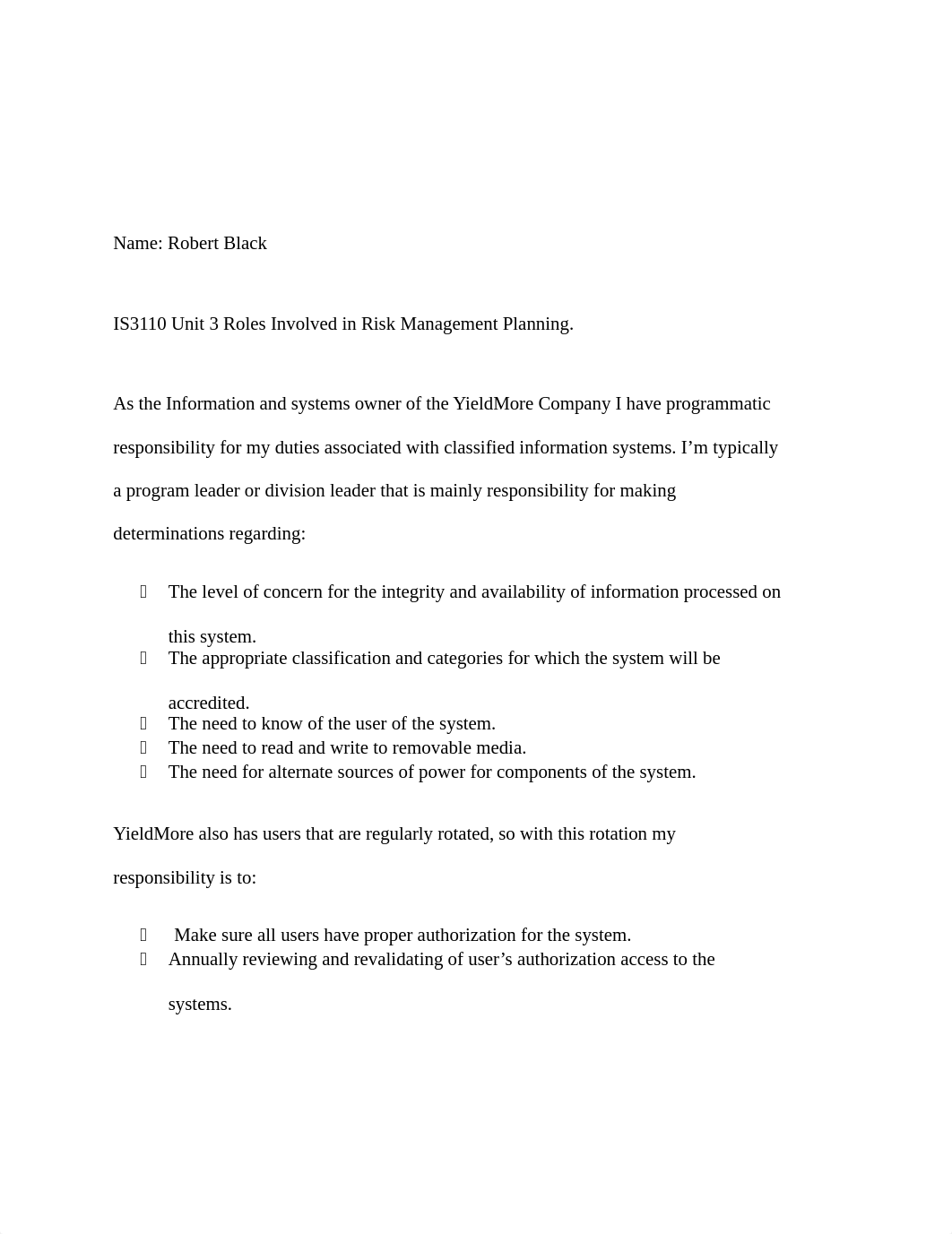 IS3110 Roles Involved in Risk Management Planning_d8uw8y23opk_page1