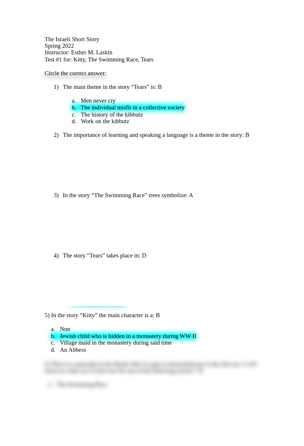 UTF-8''The%20Israeli%20Short%20Story%20Fall%202019%20test%20I.pdf_d8v3fmdqc88_page1