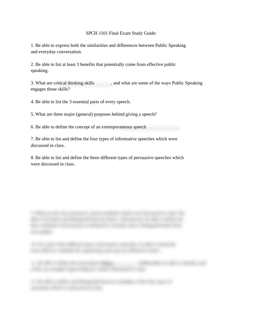 SPCH 1101 Spring 2015 Final Exam Study Guide.docx_d8v3h5pg0vq_page1