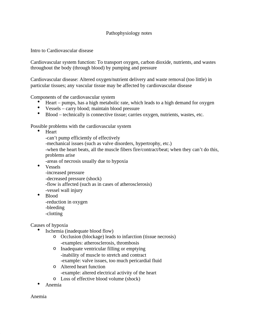 Cardiovascular system - Pathophysiology Notes.docx_d8v8qolrf8u_page1