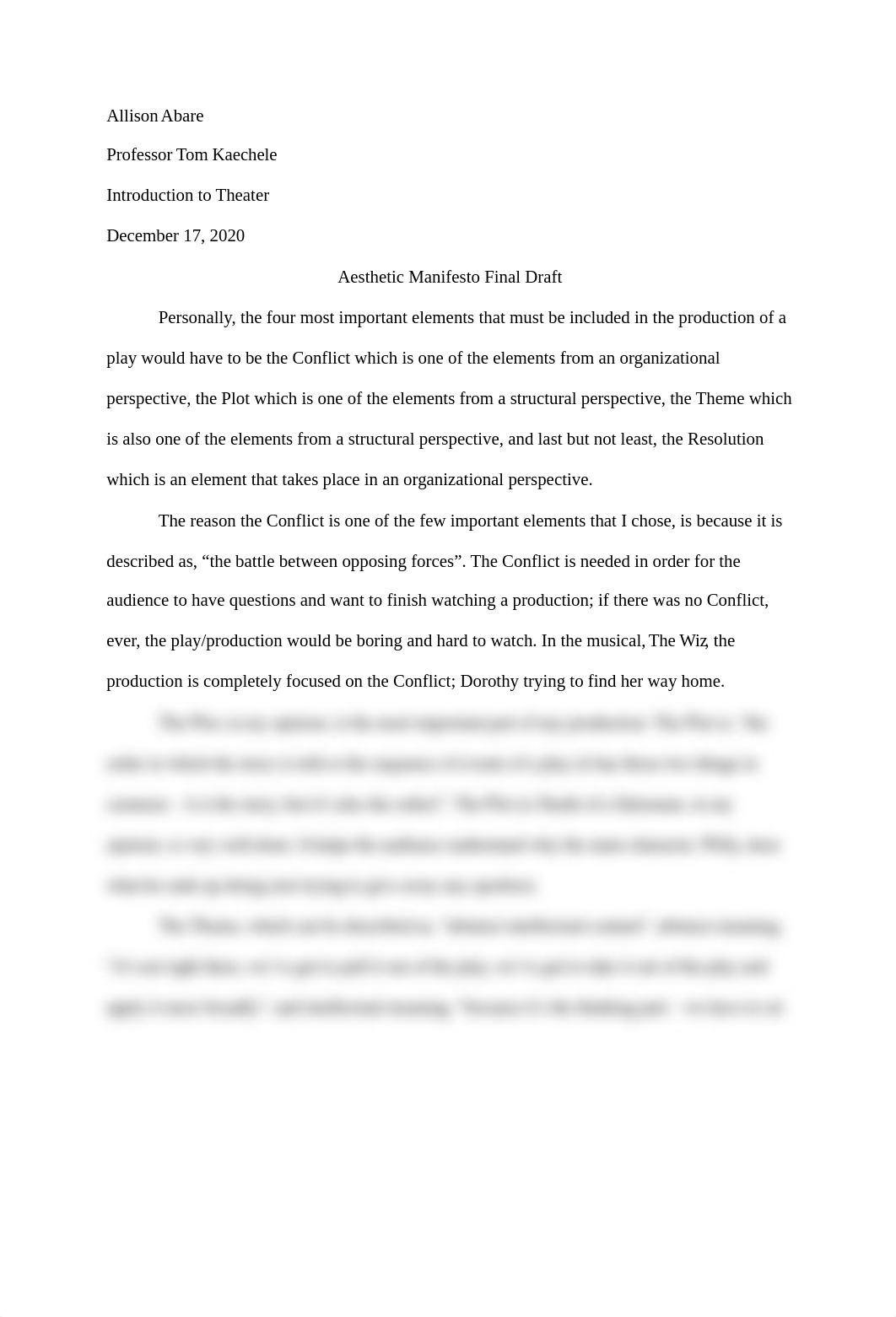 TH 248 - Aesthetic Manifesto Final Draft.docx_d8vj5tf6lmg_page1