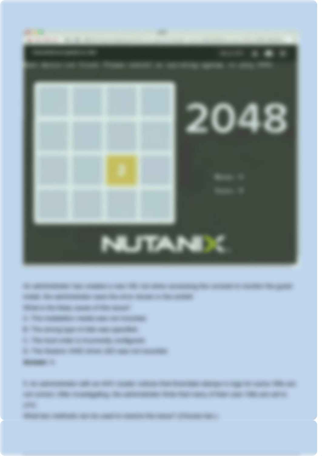 Nutanix Certification NCA-5.20 Exam Dumps.pdf_d8vujce73kt_page3