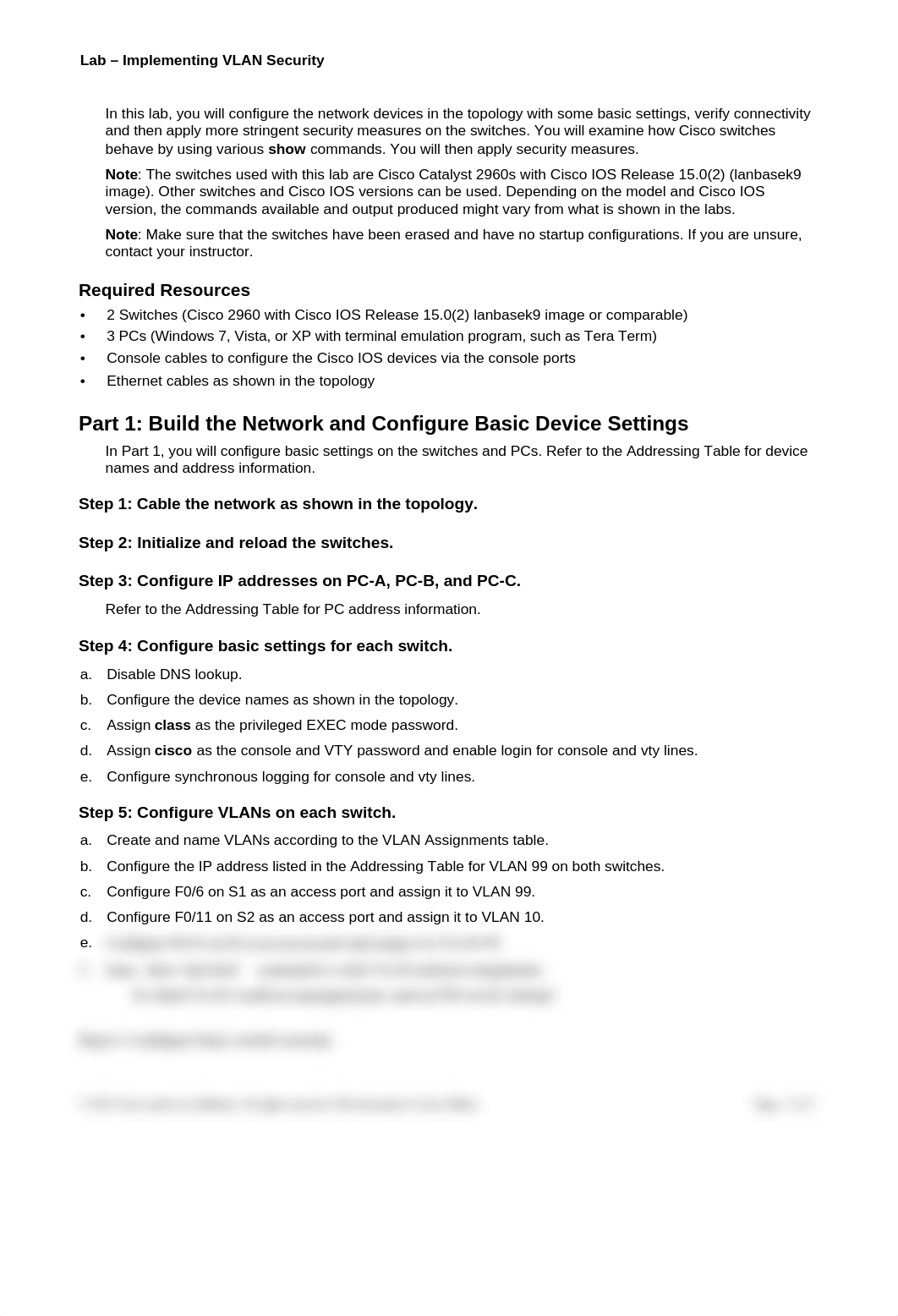 3.3.2.2 Lab - Implementing VLAN Security_d8vx7dln8h6_page2