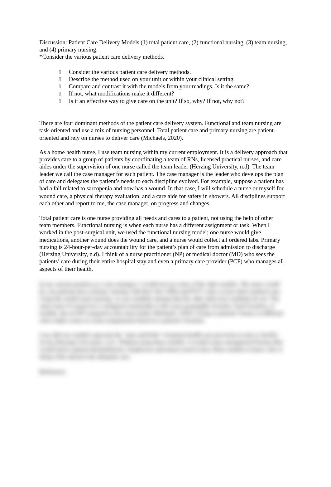 Discussion Patient Care Delivery Models.docx_d8vy4re1ryz_page1