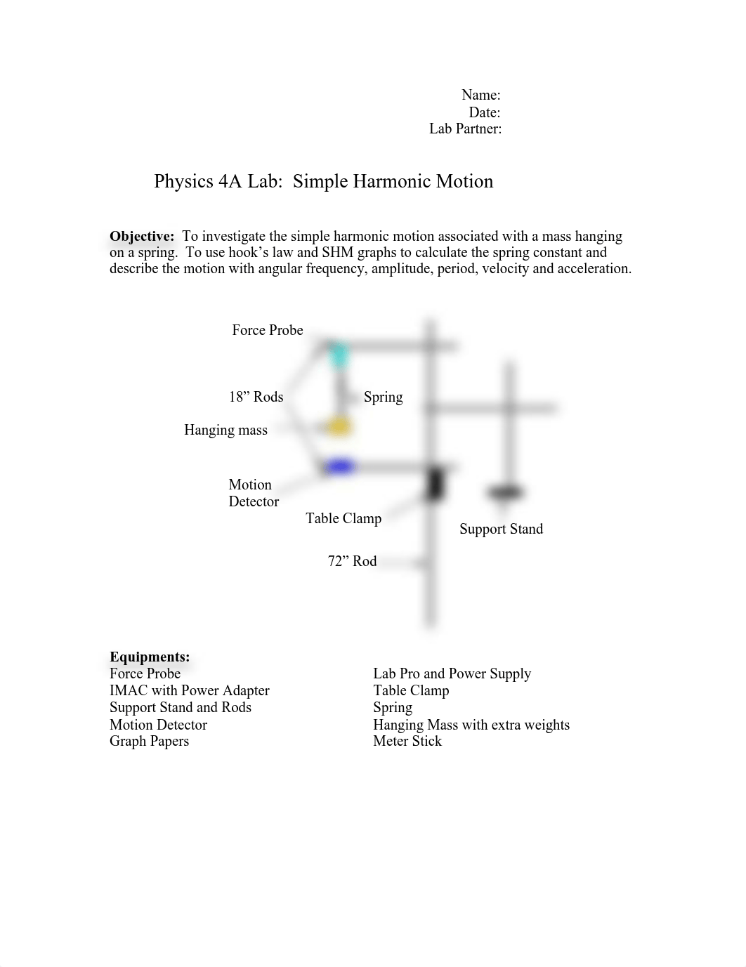 Lab #9 Simple Harmonic Motion.pdf_d8w2xr6ftg5_page1