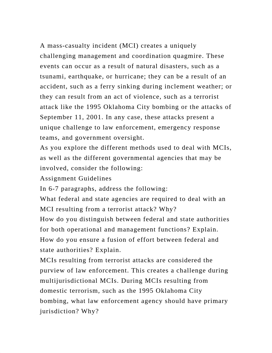 A mass-casualty incident (MCI) creates a uniquely challenging manage.docx_d8wvo8zc0sp_page2