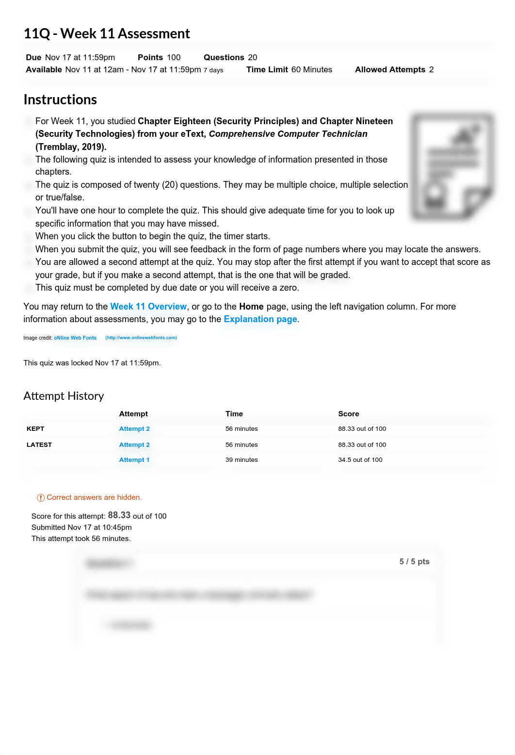 11Q - Week 11 Assessment_ ITD-1213-60329.pdf_d8wyneog59u_page1