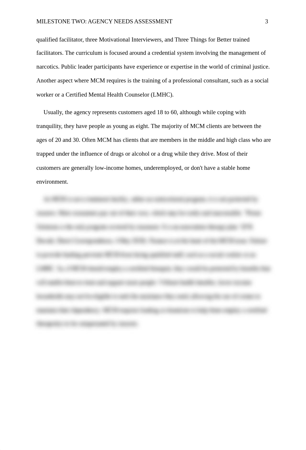 CJ 480 - 3-1 Final Project Milestone Two Agency Needs Assessment.docx_d8x6927djzt_page3