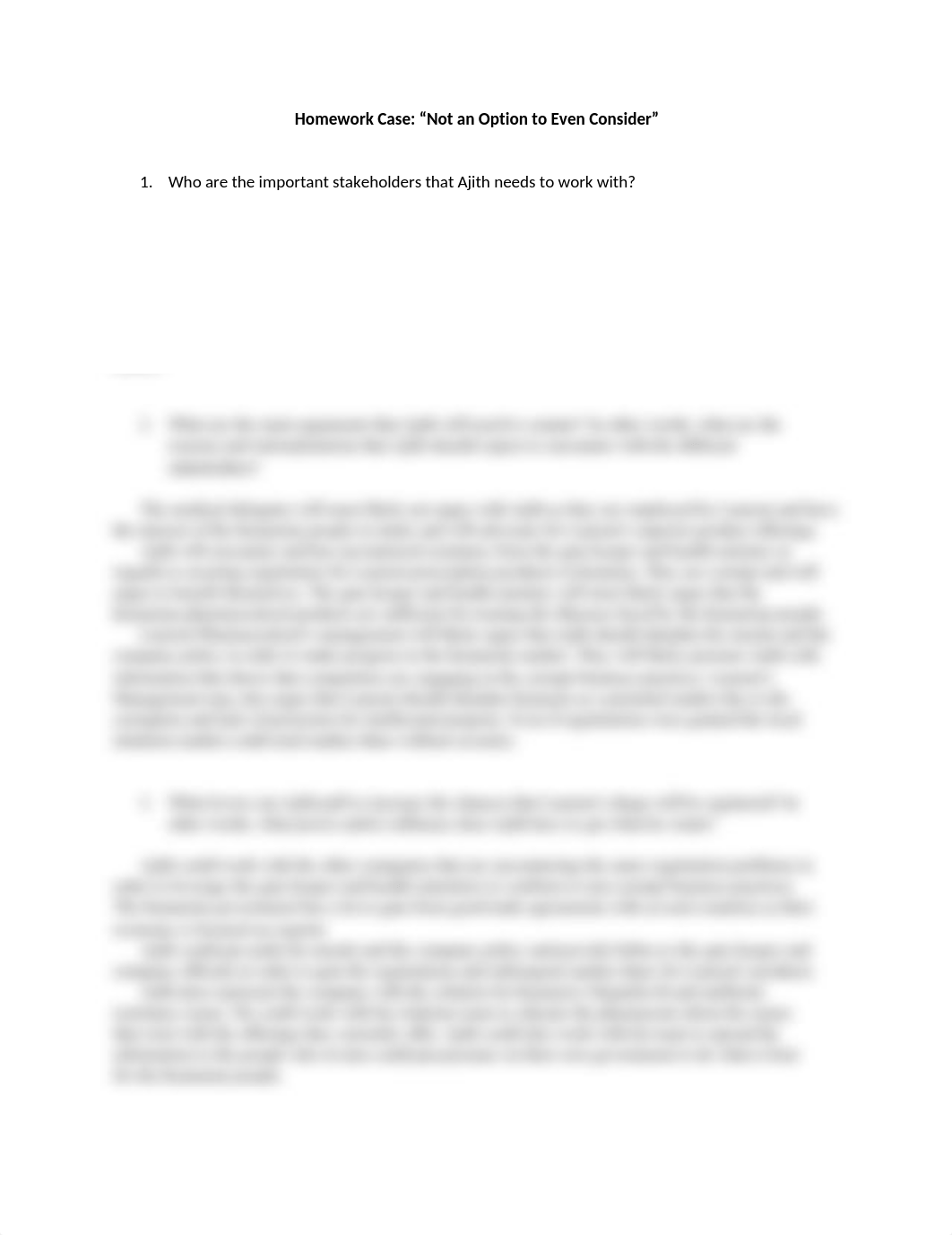 OS657 Leading Organizational Change - Homework Case - Not an Option to Even Consider.docx_d8x7ongyq1h_page1