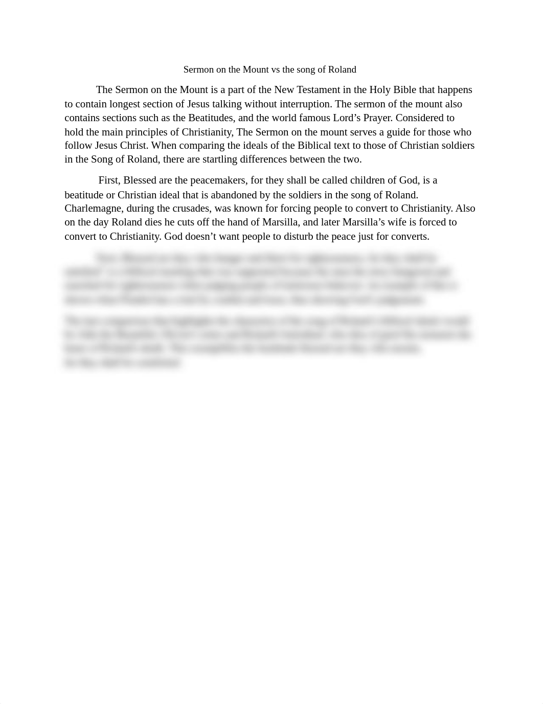 Sermon on the mount vs the song of roland.docx_d8xb3clwzrh_page1