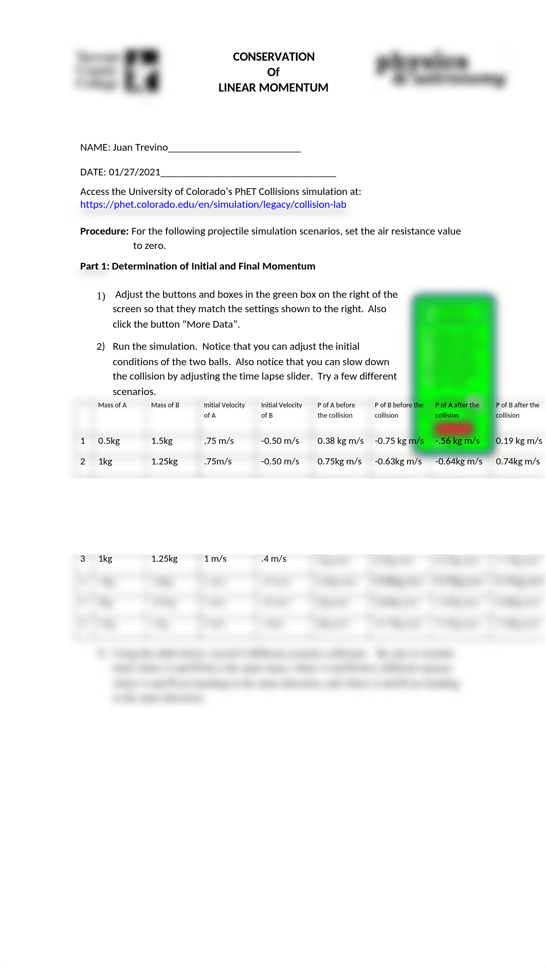 Conservation of Momentum Online Laboratory Assignment - First Draft(1) (1).doc_d8xbwxzvup7_page1