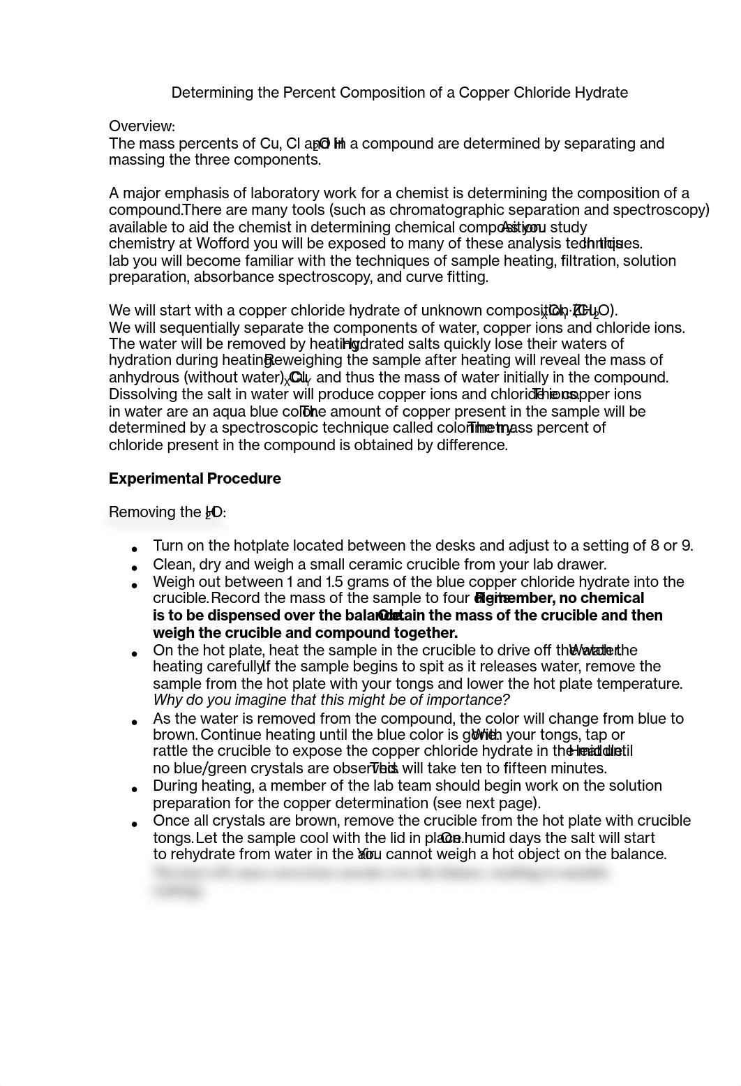 03 Determining the Composition of a Copper Chloride Hydrate_d8xfp453seo_page1