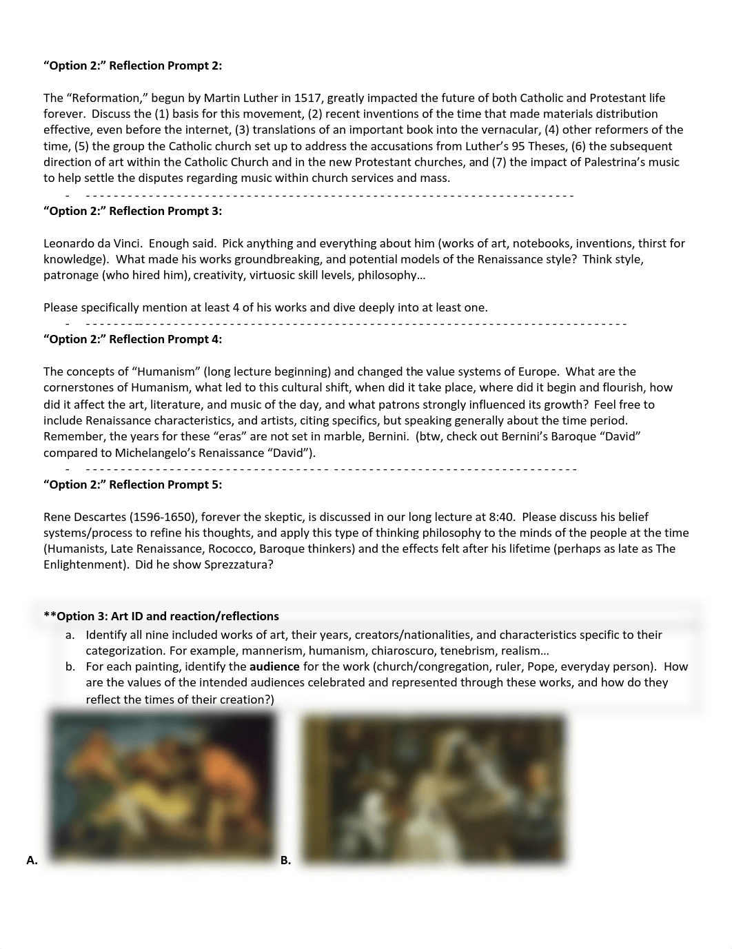 Reflection Assignments Humanism, Renaissance, Mannerism, Baroque, DesPrez to Bach and Handel 1400s-1_d8xhwdrwiqa_page2