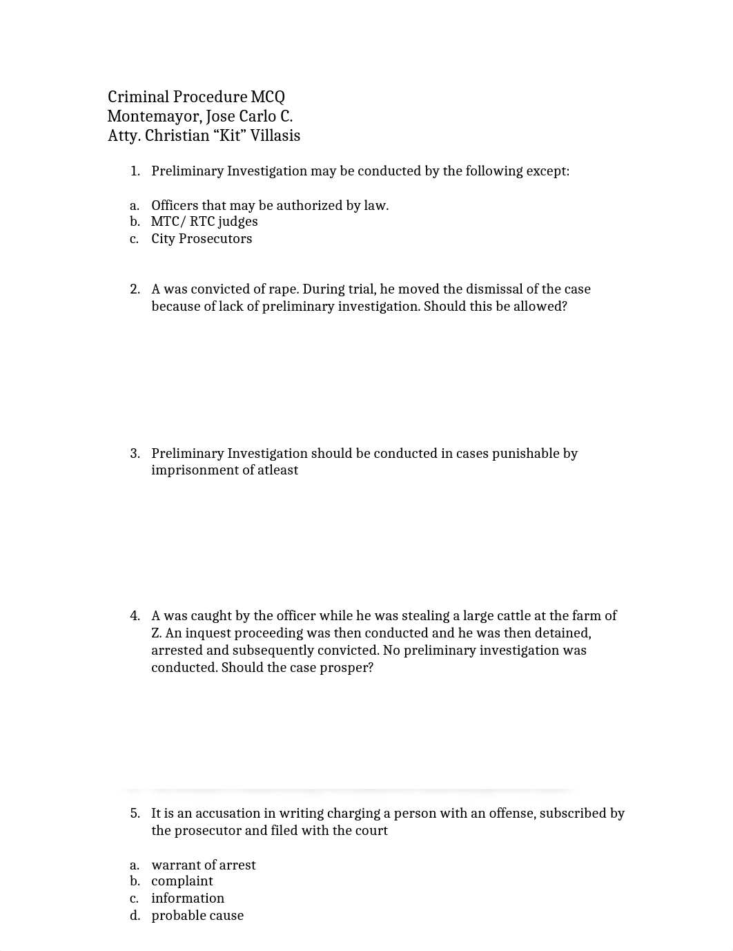 189510143-Criminal-Procedure-MCQ.docx_d8xl8ti7k10_page1