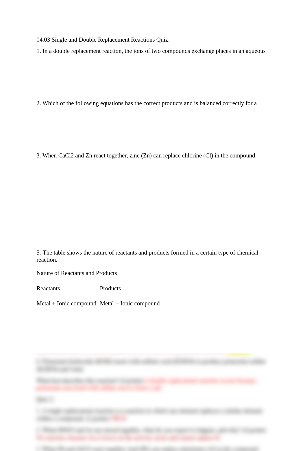 Single and Double Replacement Quiz.docx_d8xtev9l839_page1