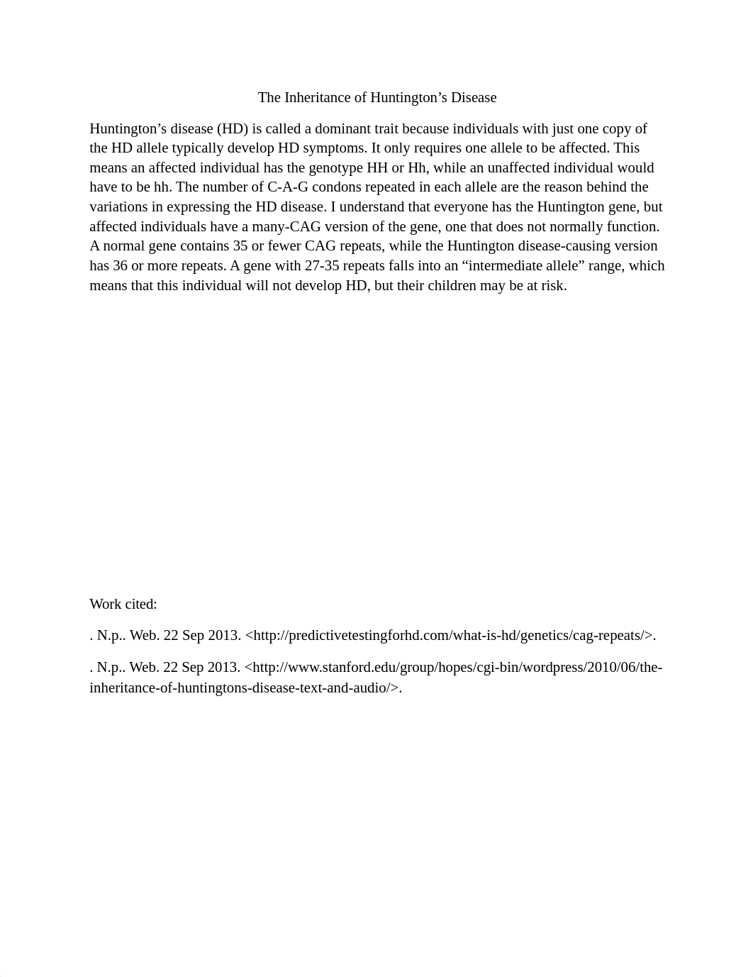 The Inheritance of Huntington's Disease.docx_d8xtp5egb5j_page1