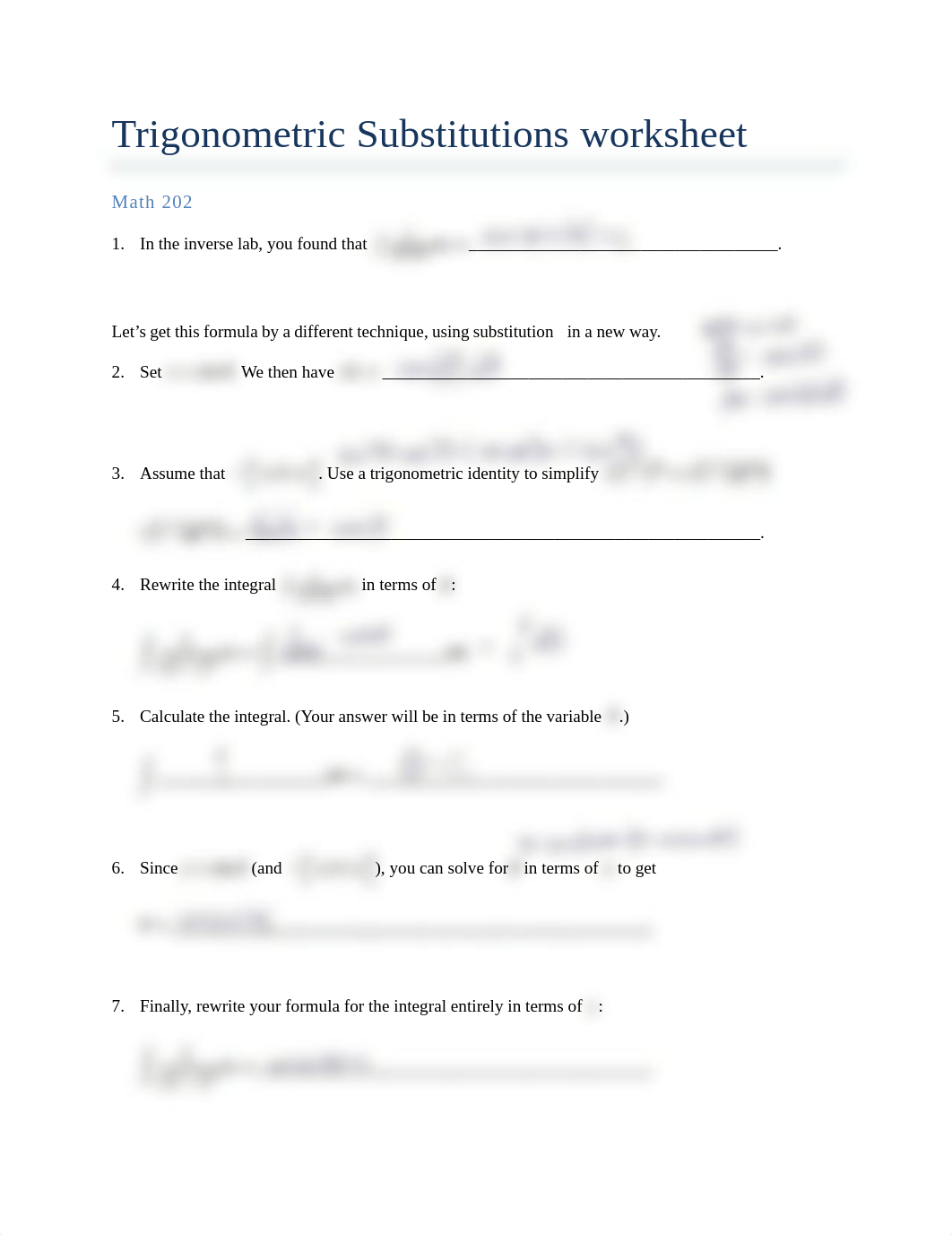 32- Trig Substitution worksheet_d8xu4iulyxe_page1