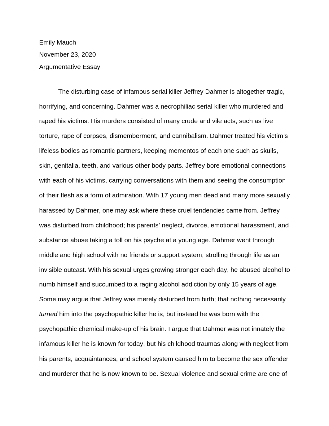 Dahmer Argumentative.docx_d8xwucy16i1_page1