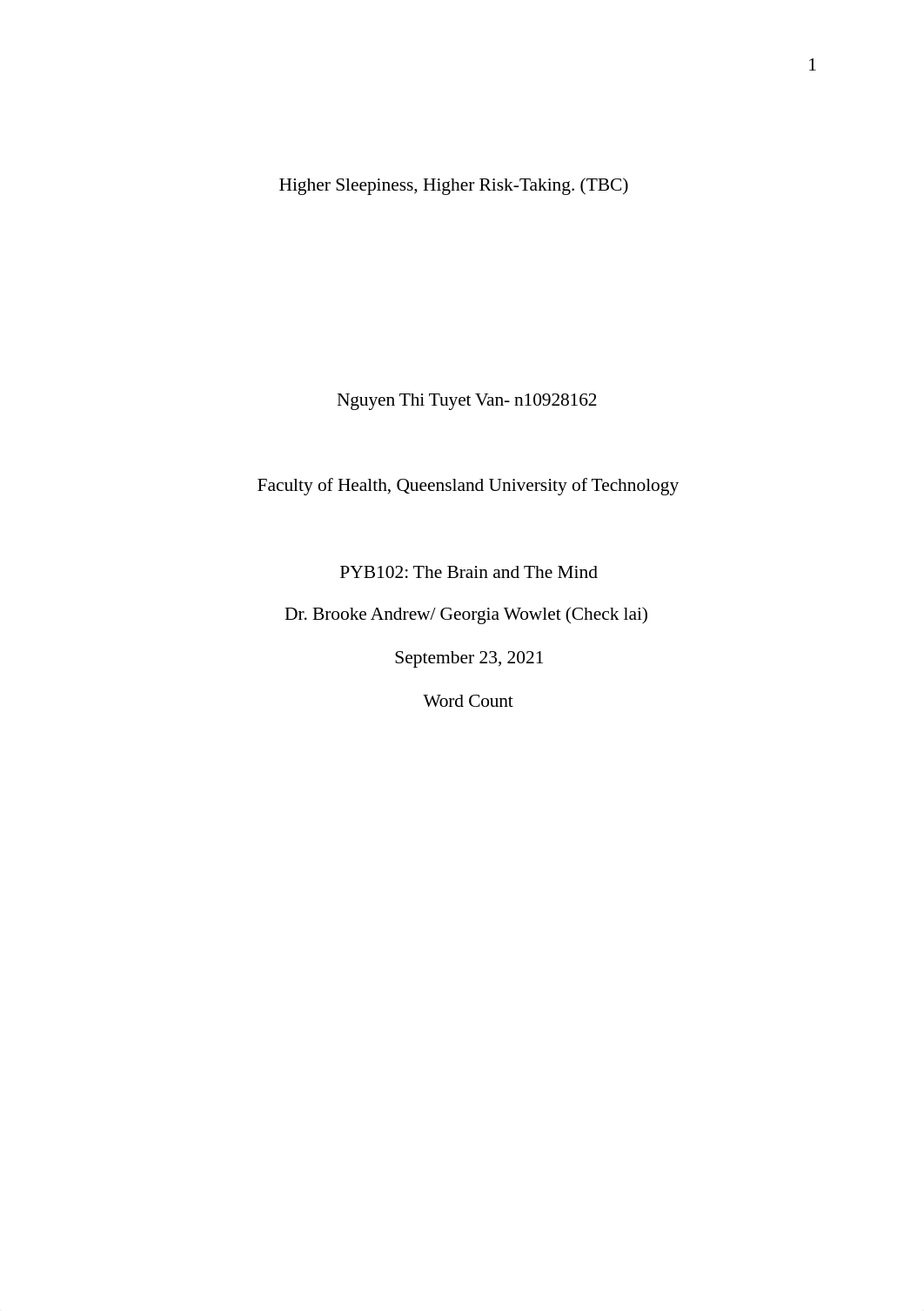 PYB102- Laboratory Report Assignment- n10928162- Sep 19 .docx_d8y4d9j76px_page1