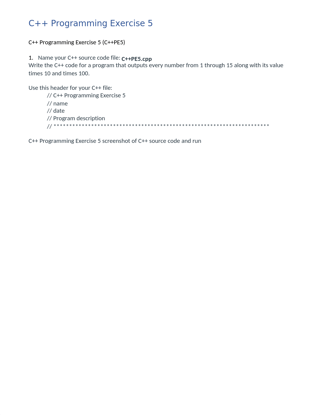 C++ Programming Exercise 5.docx_d8y5cx7ajo7_page1