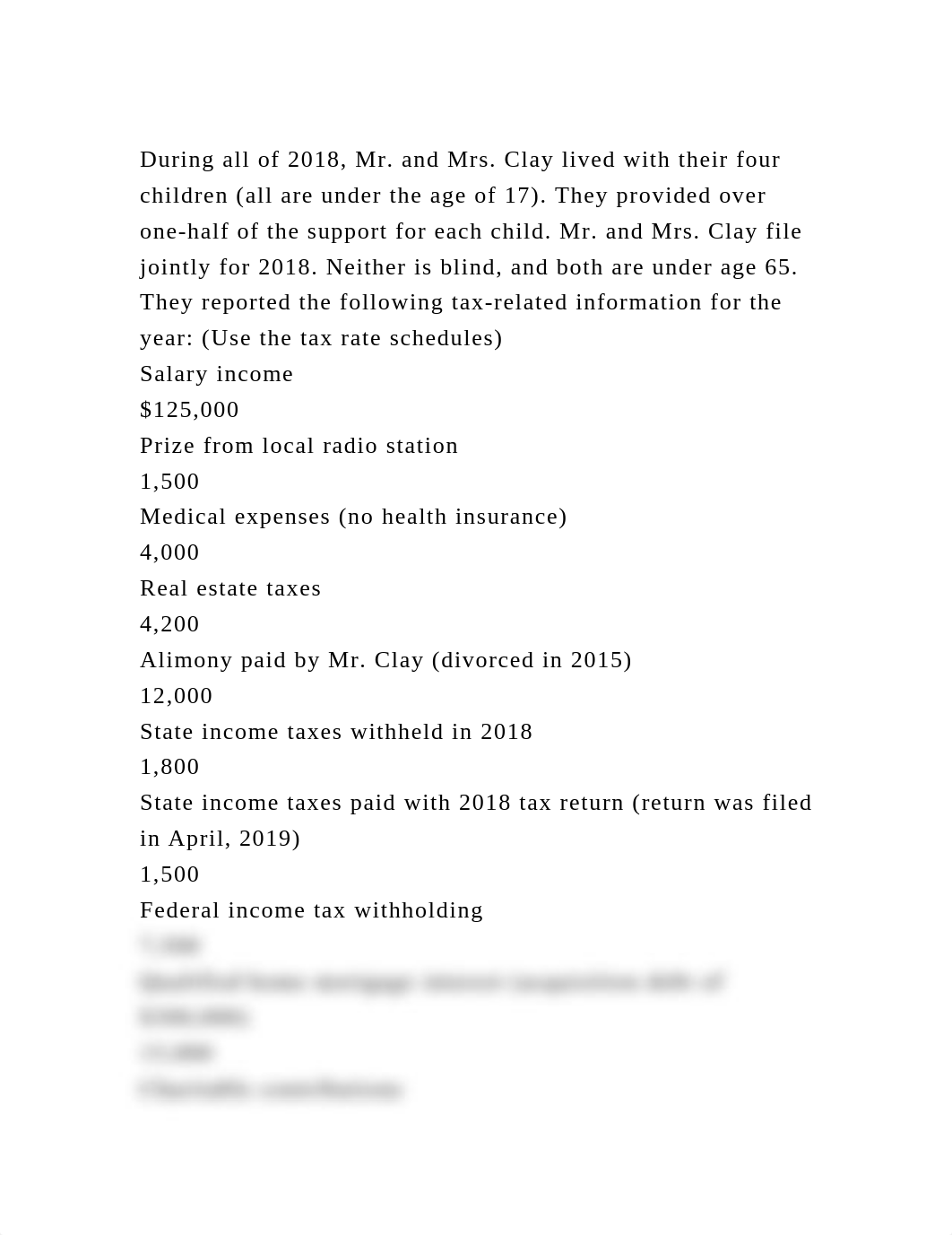 During all of 2018, Mr. and Mrs. Clay lived with their four children.docx_d8ya6zshp68_page2