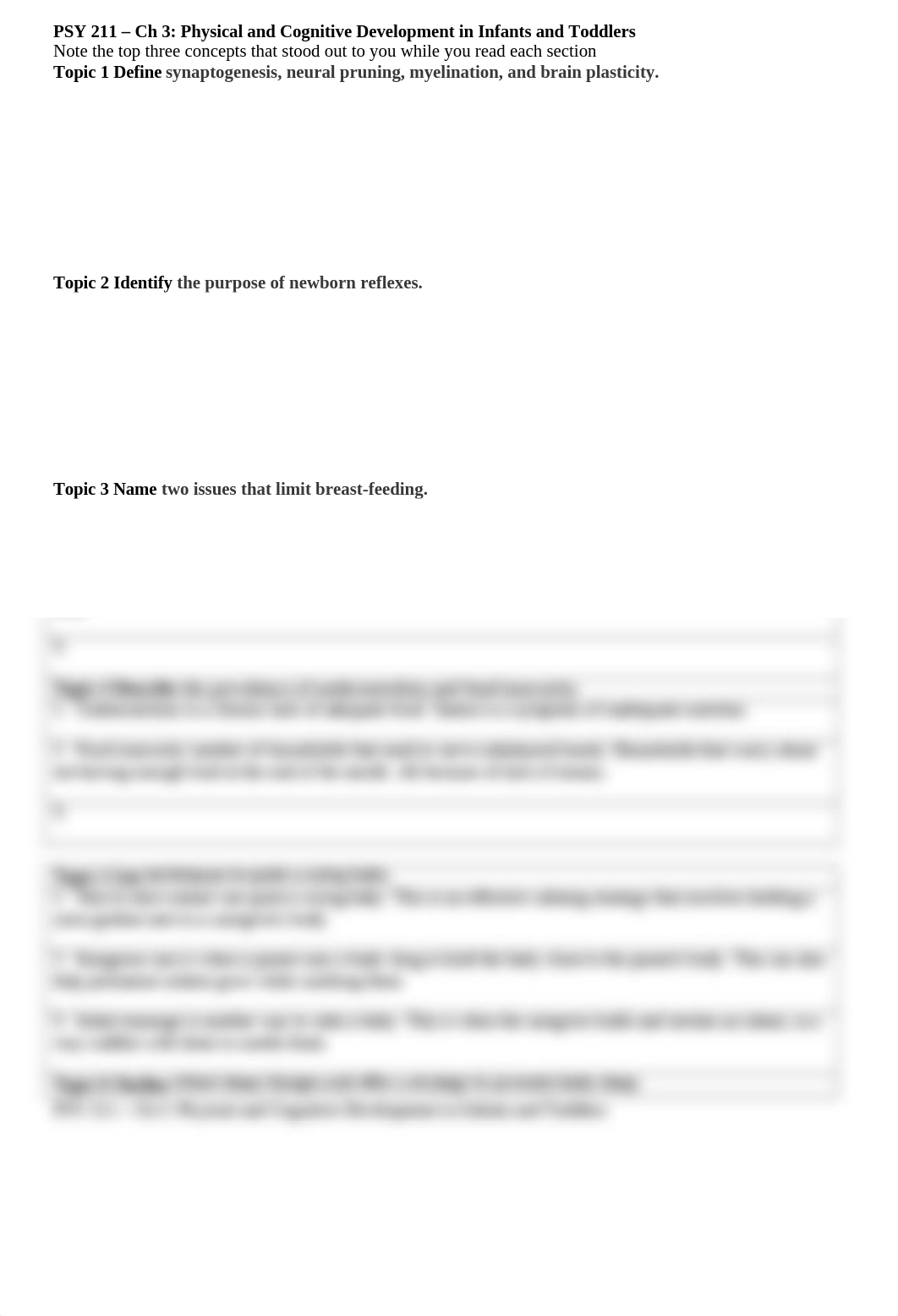 Ch 3 Physical and Cognitive Development in Infants and Toddlers - Guided Notes  Fillable.docx_d8yg7ued8jo_page1