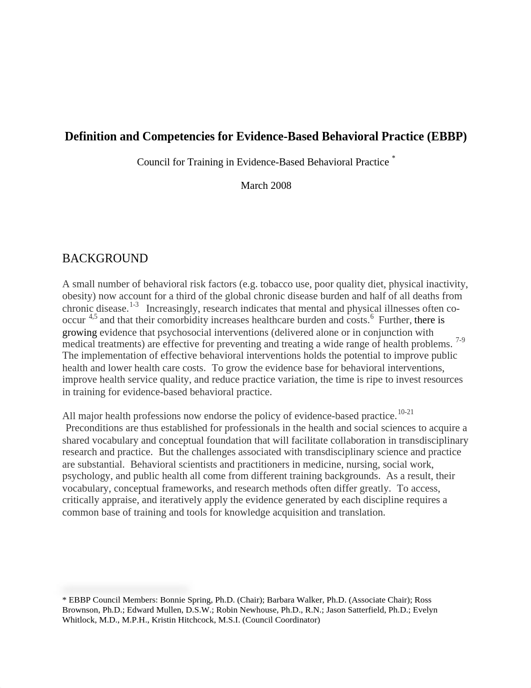 Definition and Competencies for Evidence-Based Behavioral Practice.pdf_d8ytwlp5rio_page1