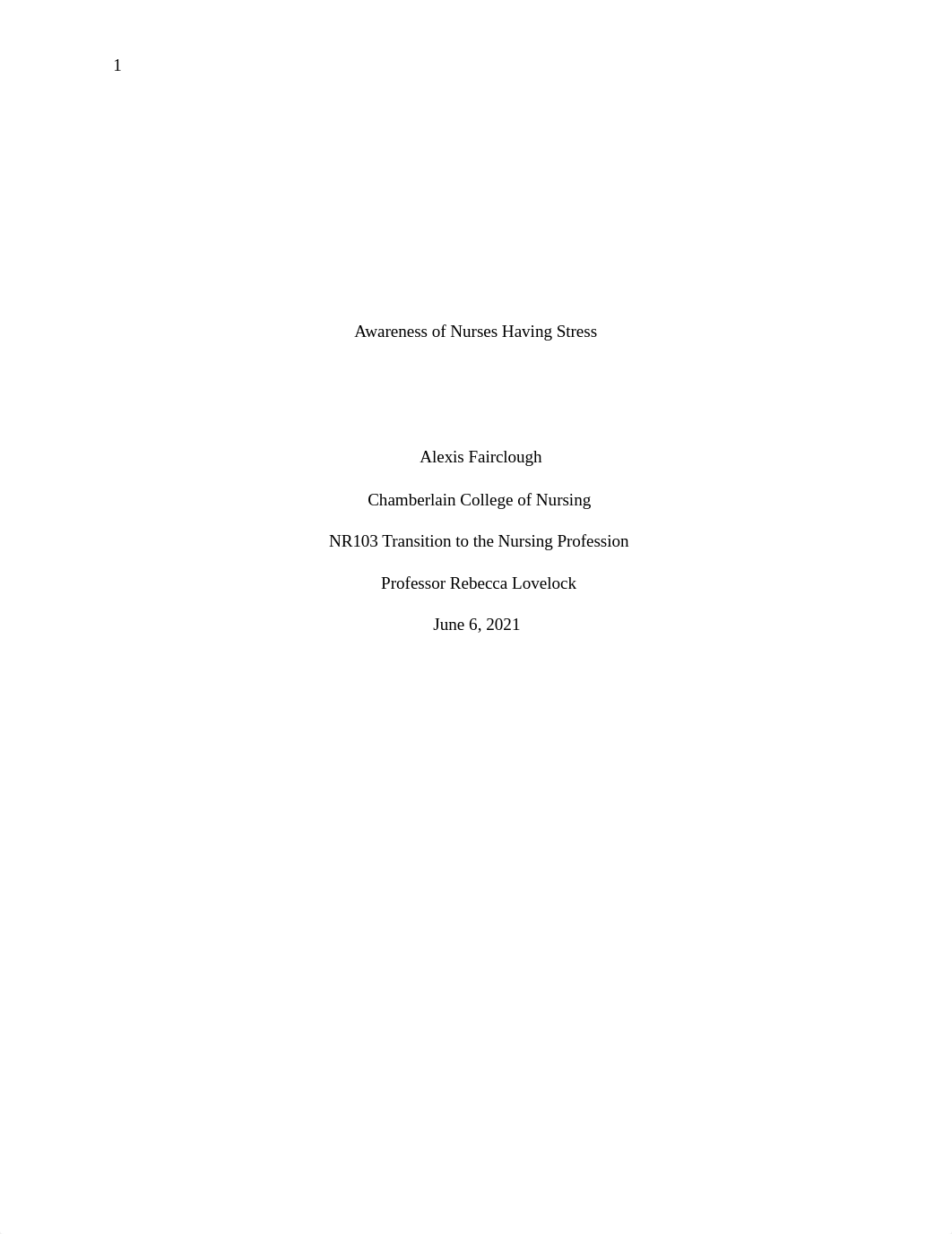 Awareness of Nurses Having Stress-1.docx_d8z1zsmppx4_page1