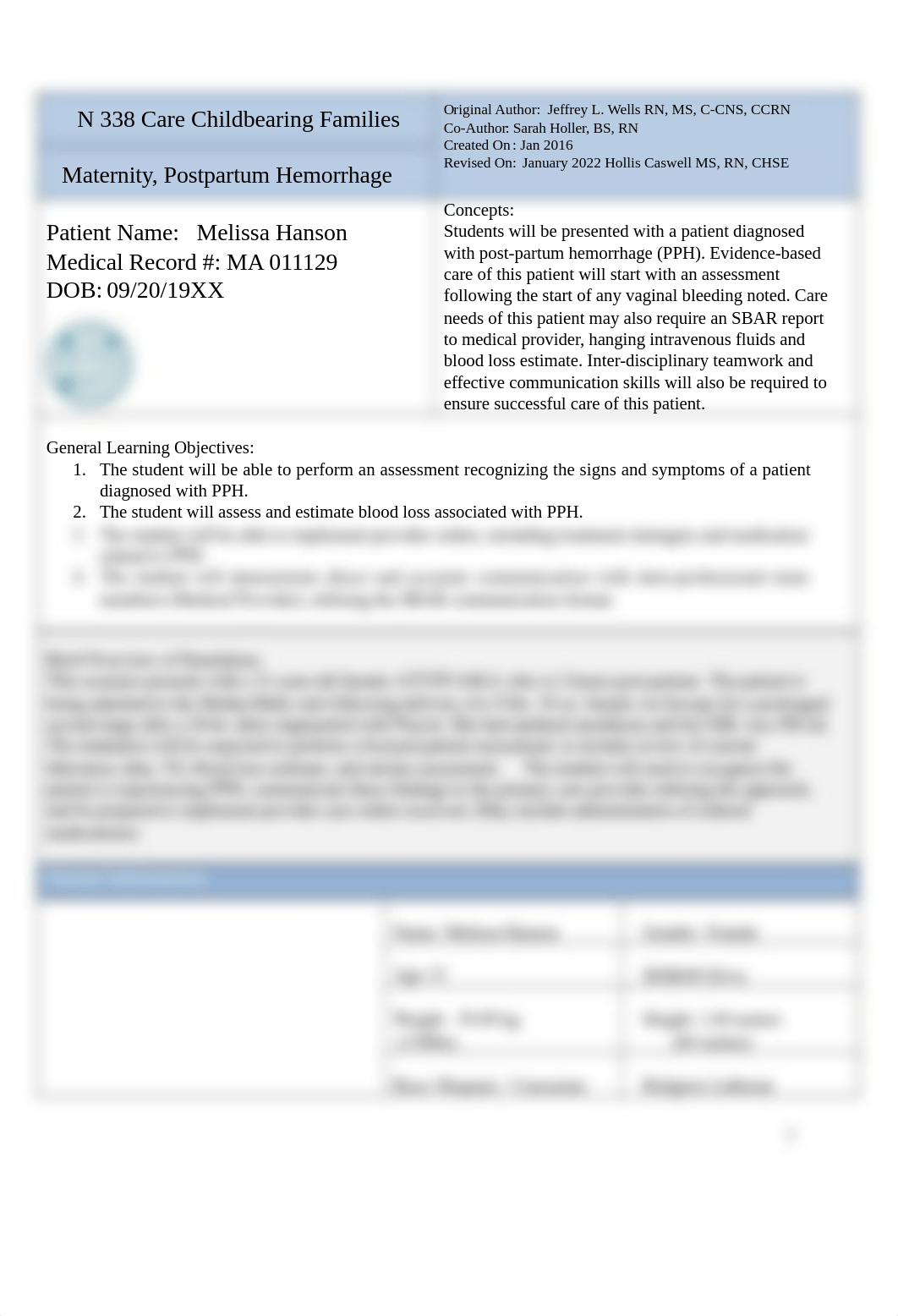 PPH Melissa Hanson Simulation Student Version.docx_d8z4yh11sjb_page1