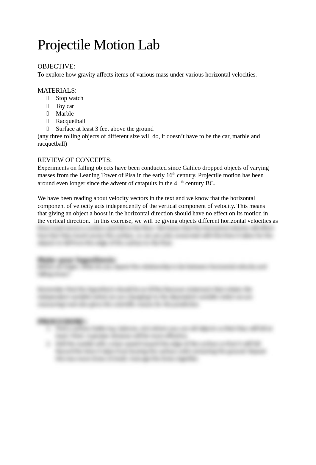 Projectile Motion Lab Instructions.docx_d8z5a2e3x6a_page1