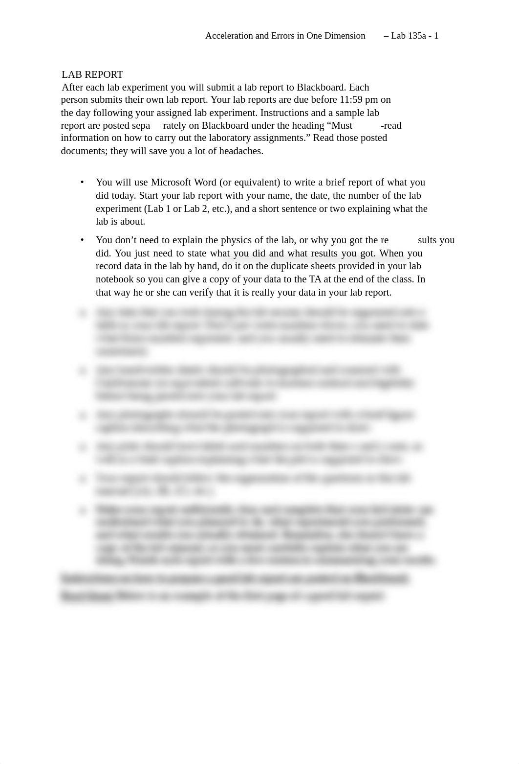 135a - Lab 1 - Acceleration and Errors in One Dimension - v10 Fall 2022 at USC.pdf_d8z8hx599cz_page2