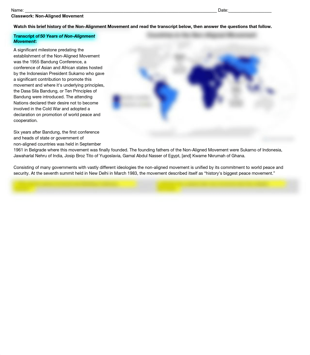 Classwork Non Aligned Movement.pdf_d8zb8eivv4u_page1