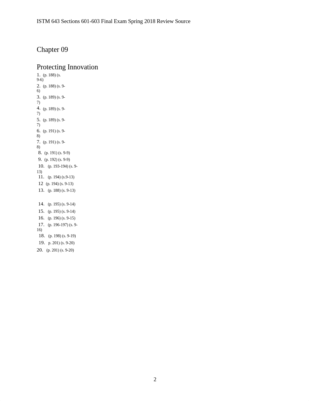 ISTM 643 Spring 2018 Final Review Source.docx_d8zbfizpngt_page2