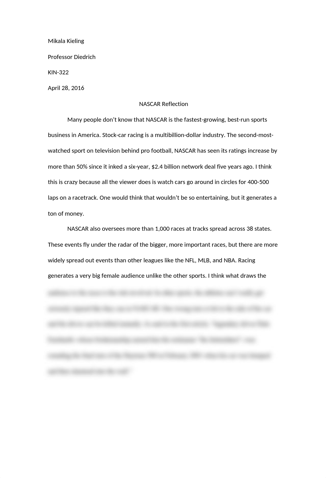 NASCAR Reflection Paper.docx_d8zmafe8upg_page1