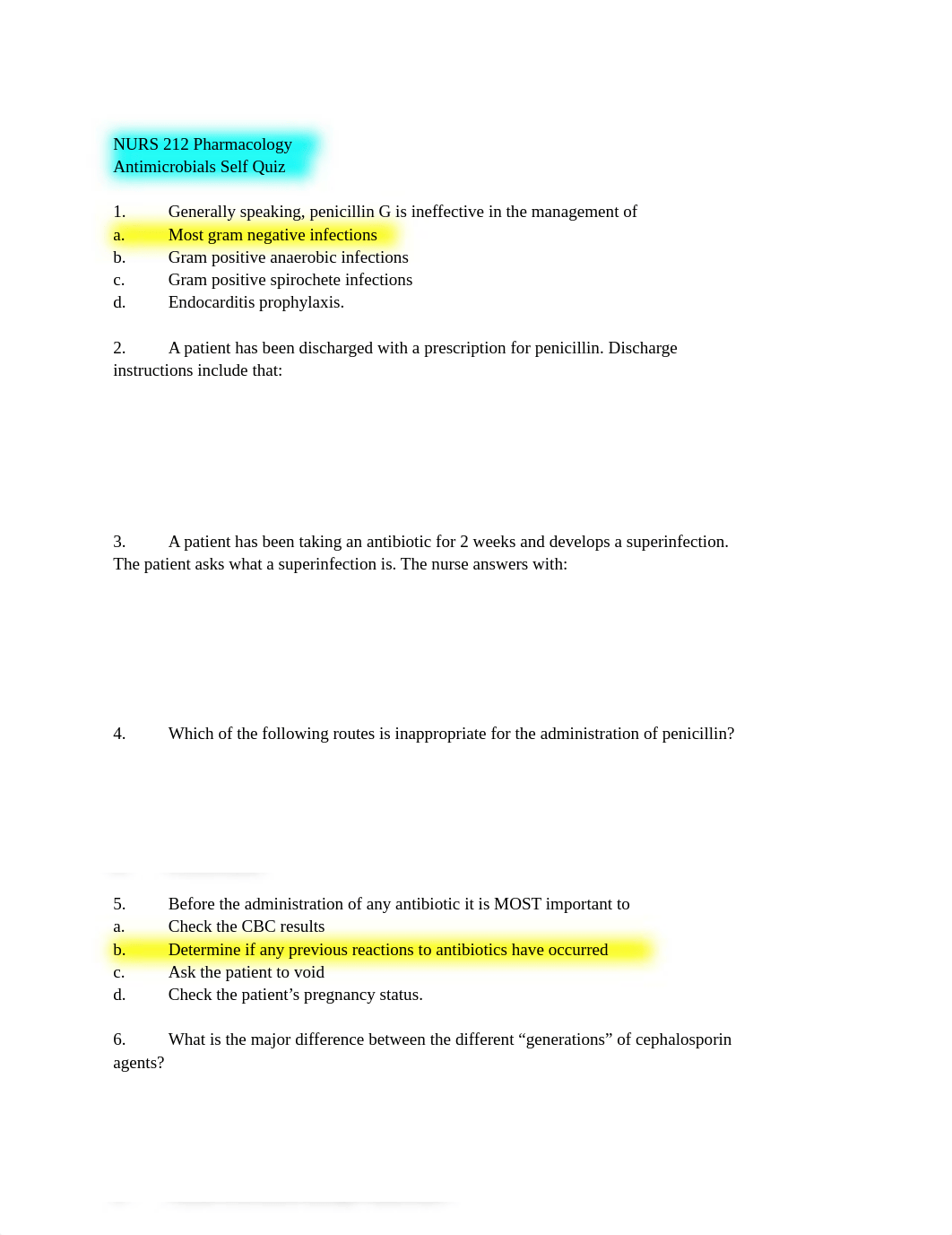 PHARM exam 1 QUIZ QUESTIONS.docx_d8zry6k75fx_page1