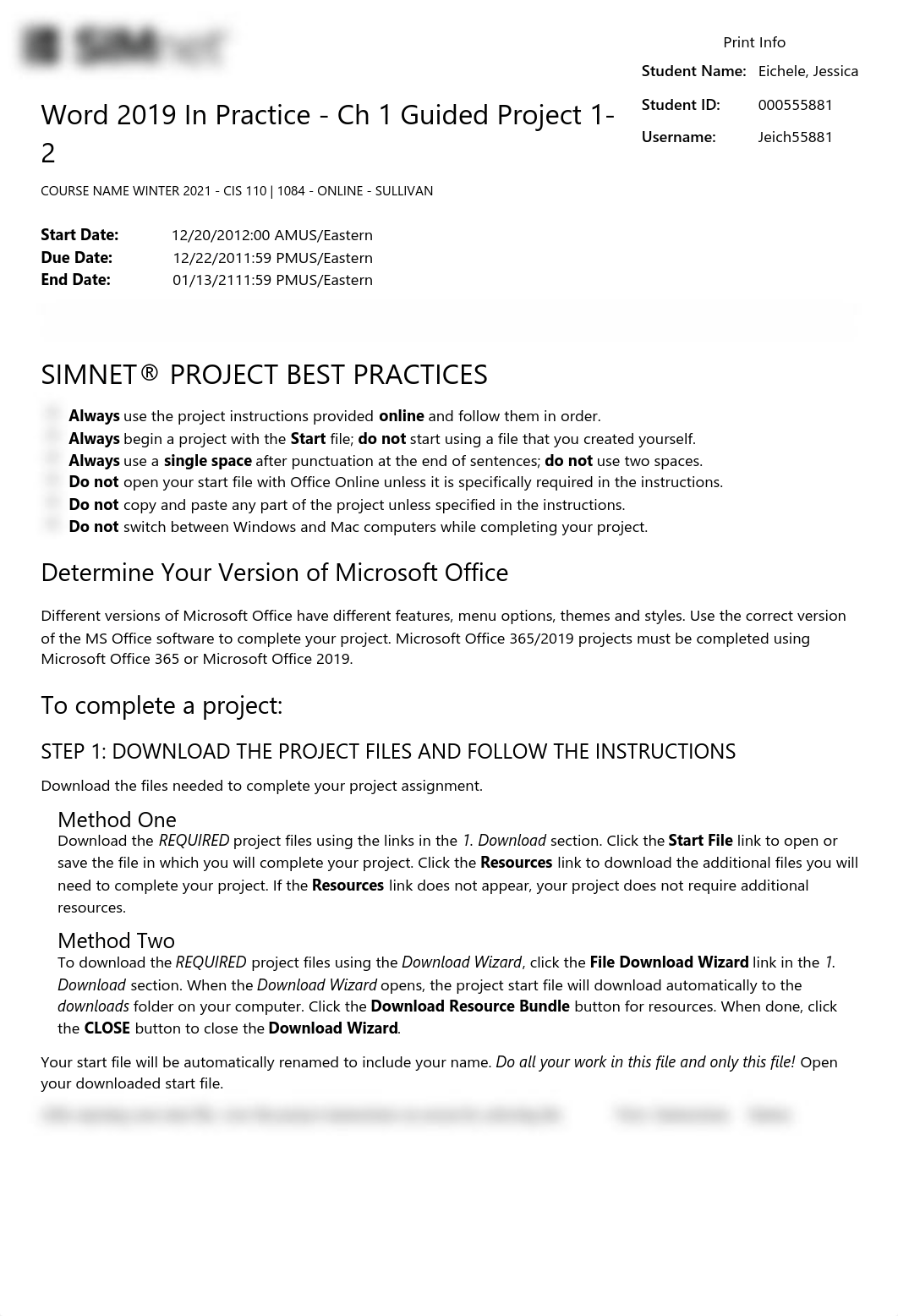 SIMnet - Word 2019 In Practice - Ch 1 Guided Project 1-2.pdf_d8zurj5b9ik_page1