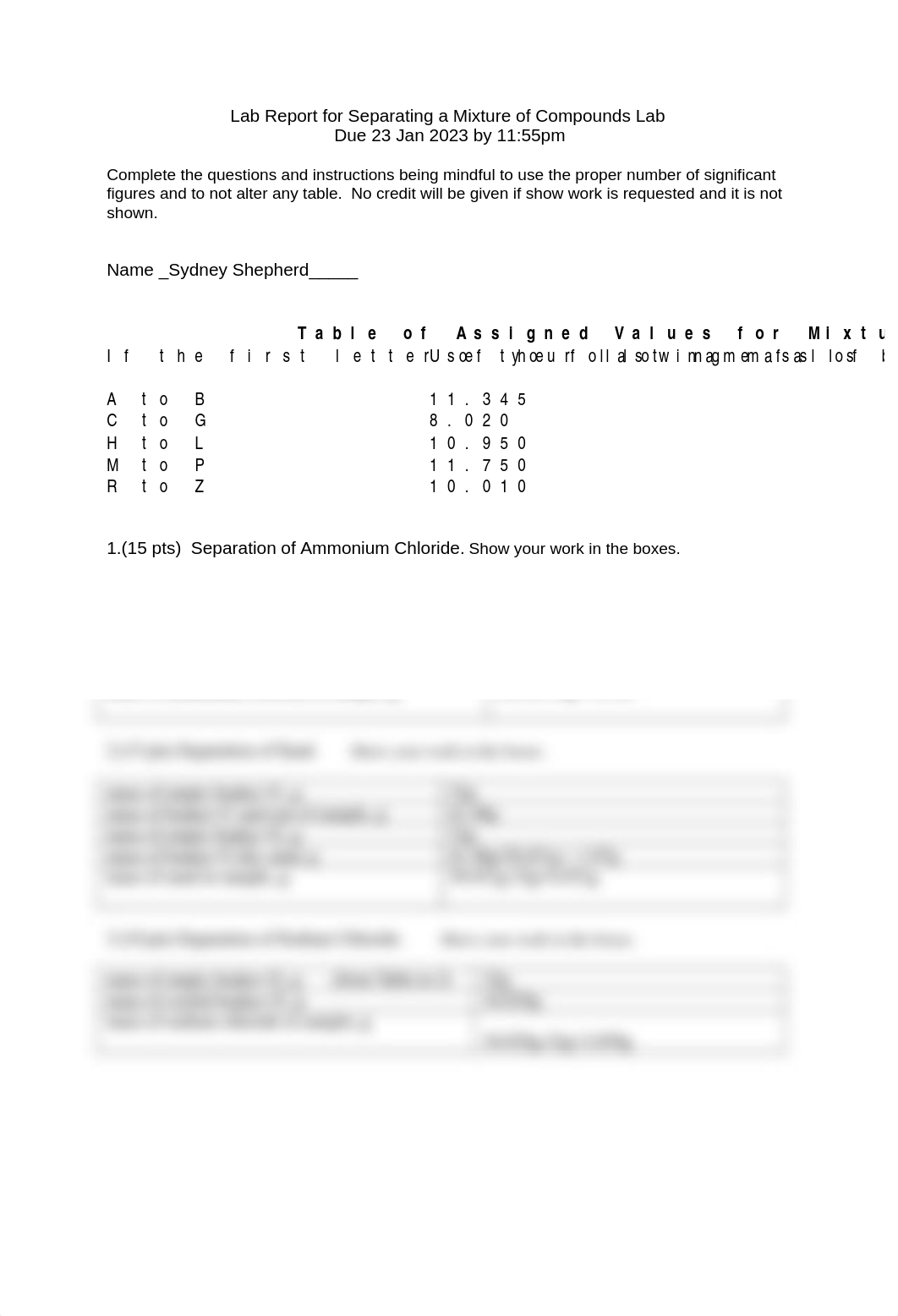 3. Separating a Mixture of Compounds lab report.docx_d909lw855w3_page1