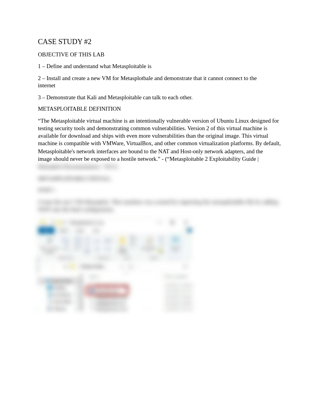 CASE STUDY2a - Metasploitable.docx_d90ghezelxz_page1