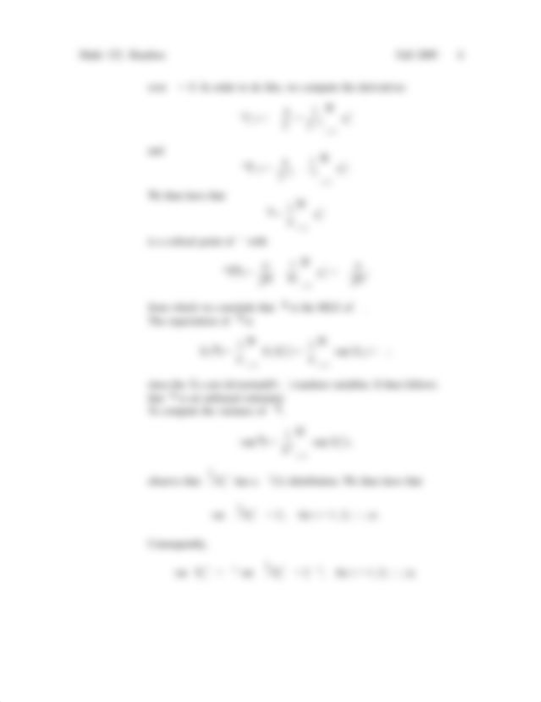 Exam 3 Review Problem Set Solution Fall 2009 on Statistical Theory_d90np4x8zwx_page4